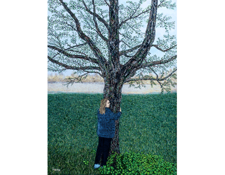 ABRAZO A LA NATURALEZA 81x60x2 cm