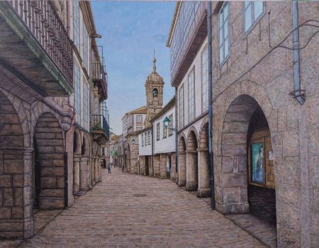 RÚA NOVA, SANTIAGO 89x116 cm