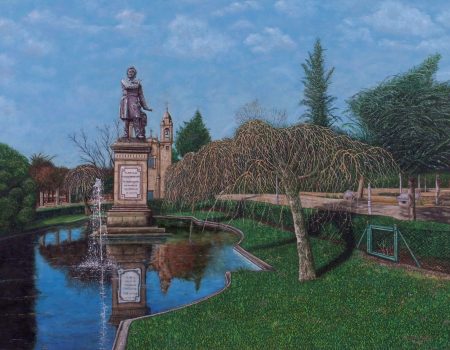 PASEO DE LA ALAMEDA - MÉNDEZ NÚÑEZ (81x65 cm.)
