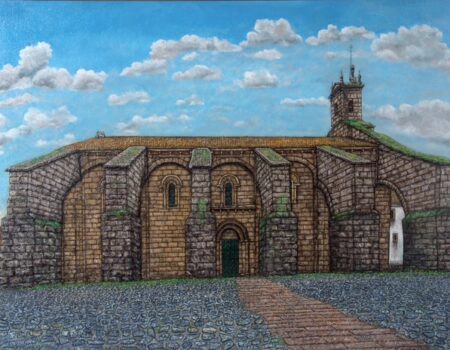 STA. MARÍA LA MAYOR Y REAL DE SAR (81x65 cm.)